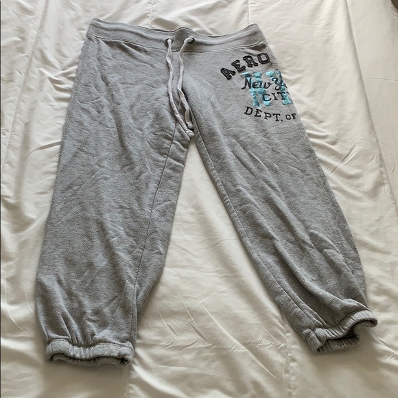 Aeropostale Gray Sweatpants - Picture 1 of 3